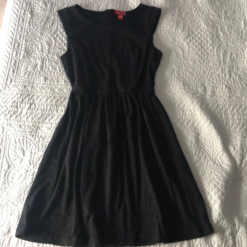 Black Metallic Dress